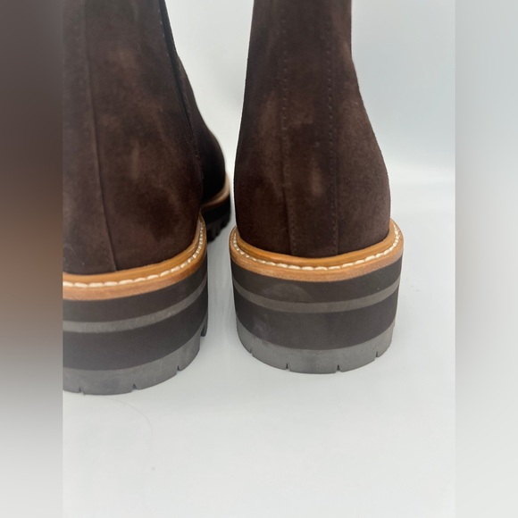 Marc Fisher Ilora Brown Suede Ankle Booties - Picture 5 of 12